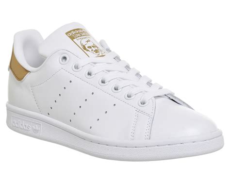 adidas stan smith goud wit